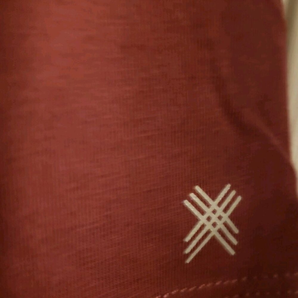 Kenneth Cole Active Men Core Collection T-shirt Short Sleeve Crew Burgundy Large - Picture 3 of 6